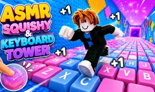 ASMR Squishy & Keyboard Tower - free online game