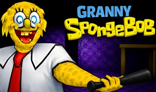 Granny Sponge Bob - free online game